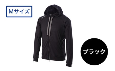 I4-01BA【カラー：ブラック サイズ：M】リカバリーウェア A.A.TH/ メッシュパーカー（品番：AAJ91301）