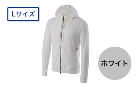 I4-01GA【カラー：ホワイト サイズ：L】リカバリーウェア A.A.TH/ メッシュパーカー（品番：AAJ91301）