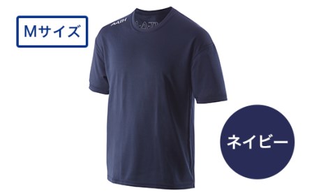 I4-04JA【カラー：ネイビー サイズ：M】リカバリーウェア A.A.TH/ ハーフTシャツ（品番：AAJ99301）