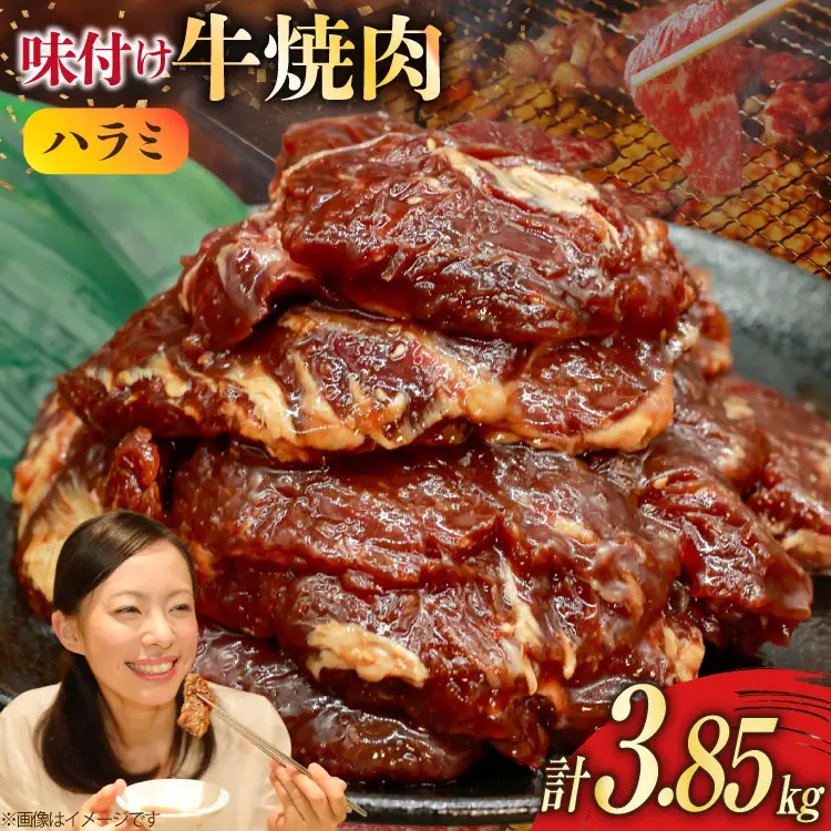 味付け牛 焼肉 セット 計約3.8kg 牛肉