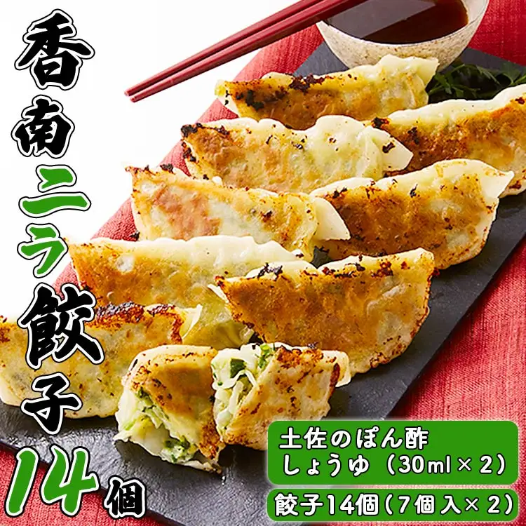 ニラのまち香南市 香南ニラ餃子14個【餃子 餃子 餃子 餃子 餃子 餃子】 tw-0005