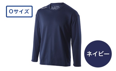 I4-05OA【カラー：ネイビー サイズ：O】リカバリーウェア A.A.TH/ ロングTシャツ（品番：AAJ99302）