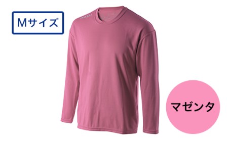 I4-05RA【カラー：マゼンタ サイズ：M】リカバリーウェア A.A.TH/ ロングTシャツ（品番：AAJ99302）