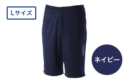 I4-06GA【カラー：ネイビー サイズ：L】リカバリーウェア A.A.TH/ ハーフパンツ（品番：AAP99714）