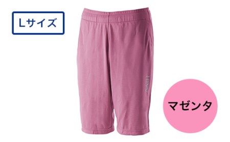 I4-06LA【カラー：マゼンタ サイズ：L】リカバリーウェア A.A.TH/ ハーフパンツ（品番：AAP99714）