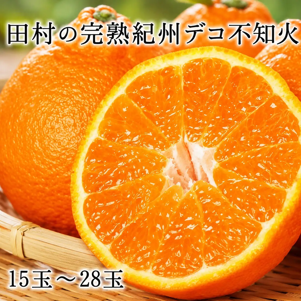 高級ブランド田村の完熟紀州デコ(不知火)　※2027年2月下旬頃〜3月中旬頃に順次発送予定(お届け日指定不可) 【uot731】