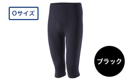 I4-25EA【カラー：ブラック サイズ：O】リカバリーウェア A.A.TH/ セミロングタイツ（品番：AAP99513）