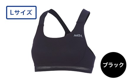 I4-31CA【カラー：ブラック サイズ：L】リカバリーウェア A.A.TH/ カップ付アンダー（品番：AAJ80812）