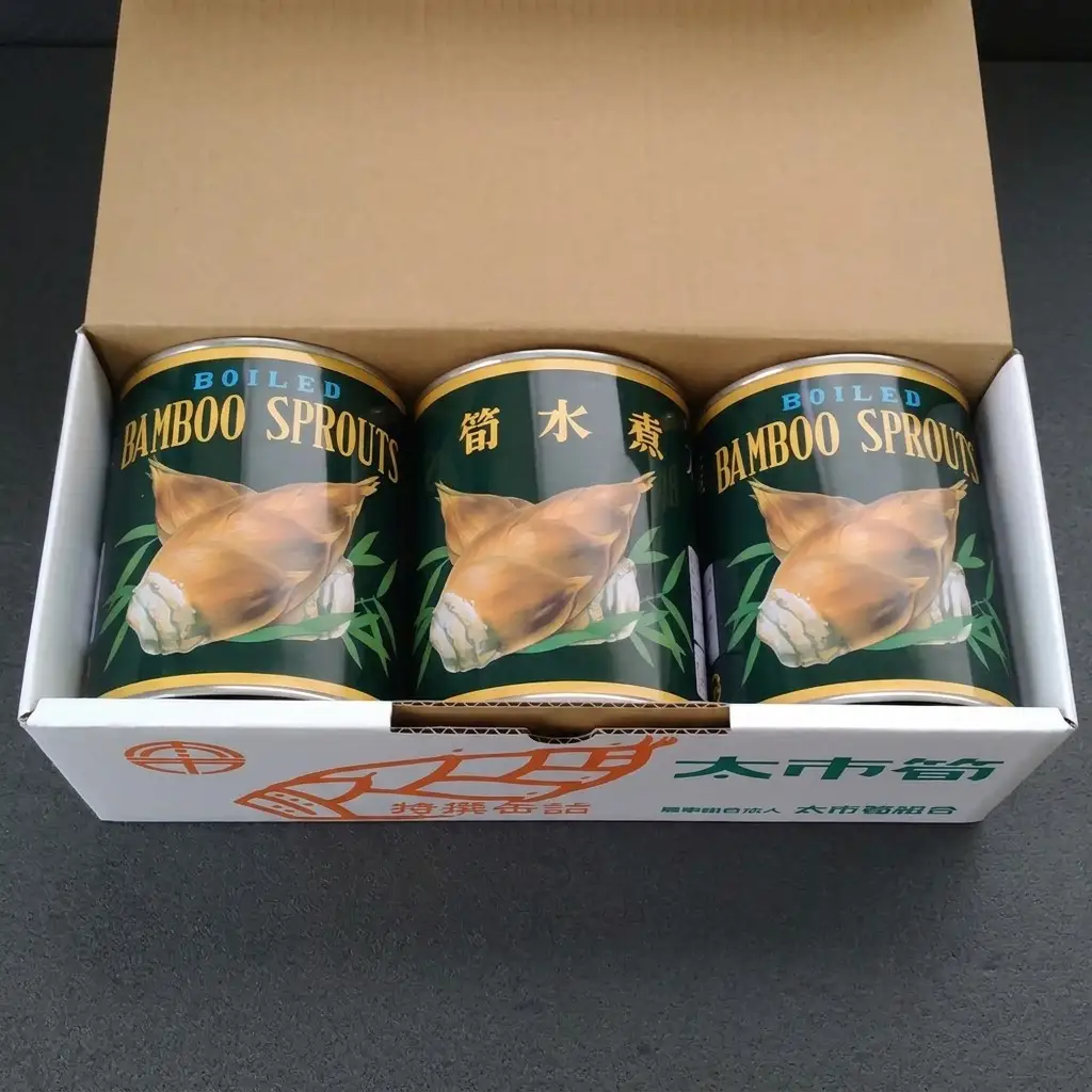 太市産筍　Dセット　筍水煮500g×3缶 缶詰 野菜 
