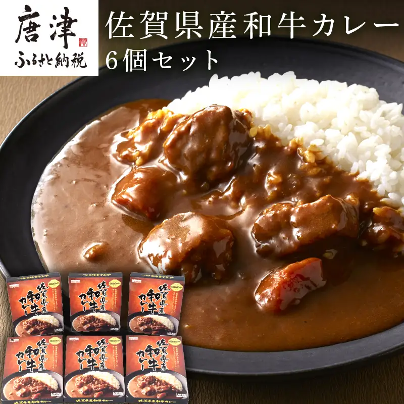 佐賀県産和牛カレー 6個セット(180g×6個)