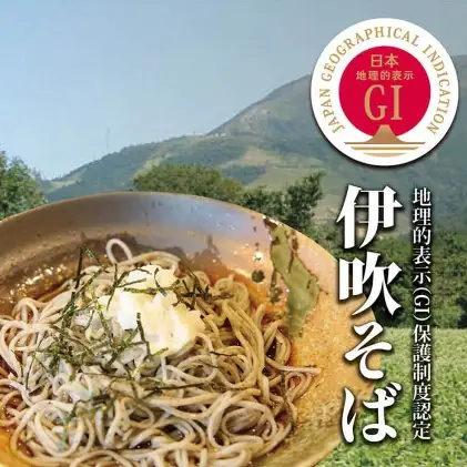 伊吹久次郎そば 6人前 つゆ付 半生蕎麦 麺類 
