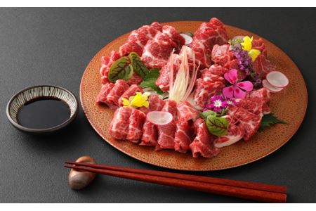 鮮馬刺し 大トロ 霜降り 300g（約100g×3）タレ付き