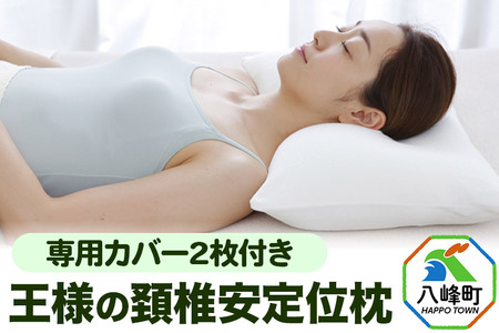 枕 まくら 王様の頚椎安定位枕 専用カバー 2枚付き 王様の夢枕 王様