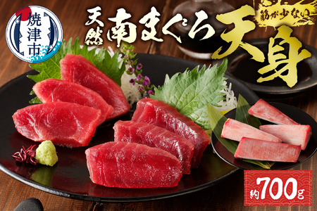 赤身好き必見 天然南まぐろ 筋が少ない天身 約700g (a15-459)