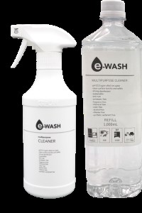 【安心お掃除グッズ】スーパーアルカリイオン水 e-washセット(L06)