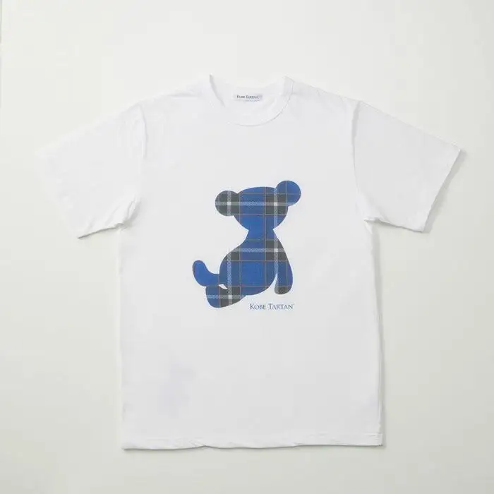 【神戸タータン】消臭機能付Tシャツ くまさんLLサイズ
