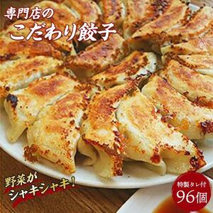 冷凍生餃子96個と特製タレのセット