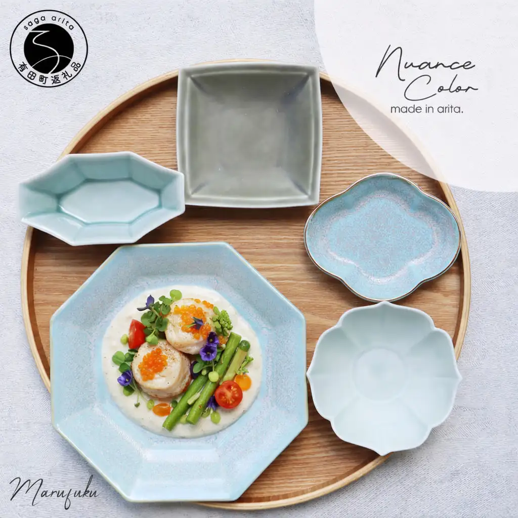 New 有田焼 ニュアンスカラー 5点セット 【まるふく】 八角皿 小皿 豆皿 Sサイズ 小皿 お皿セット 有田焼 食器セット | 40000円 4万円 | aq008