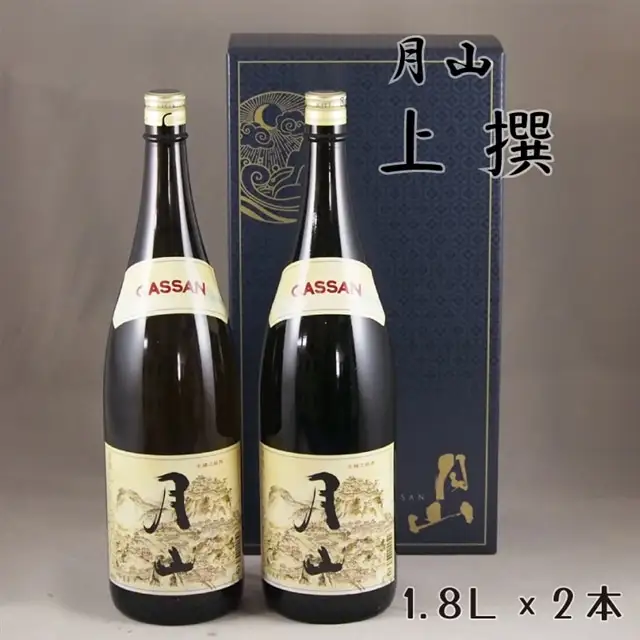 月山 上撰 （1.8L×2本） ／ 上撰 日本酒 地酒 吉田酒造 老舗 いつもの 日常 美味しい お酒 旨口 飲み飽きない おすすめ ご自宅用 ギフト贈り物 島根県 安来市【価格改定】