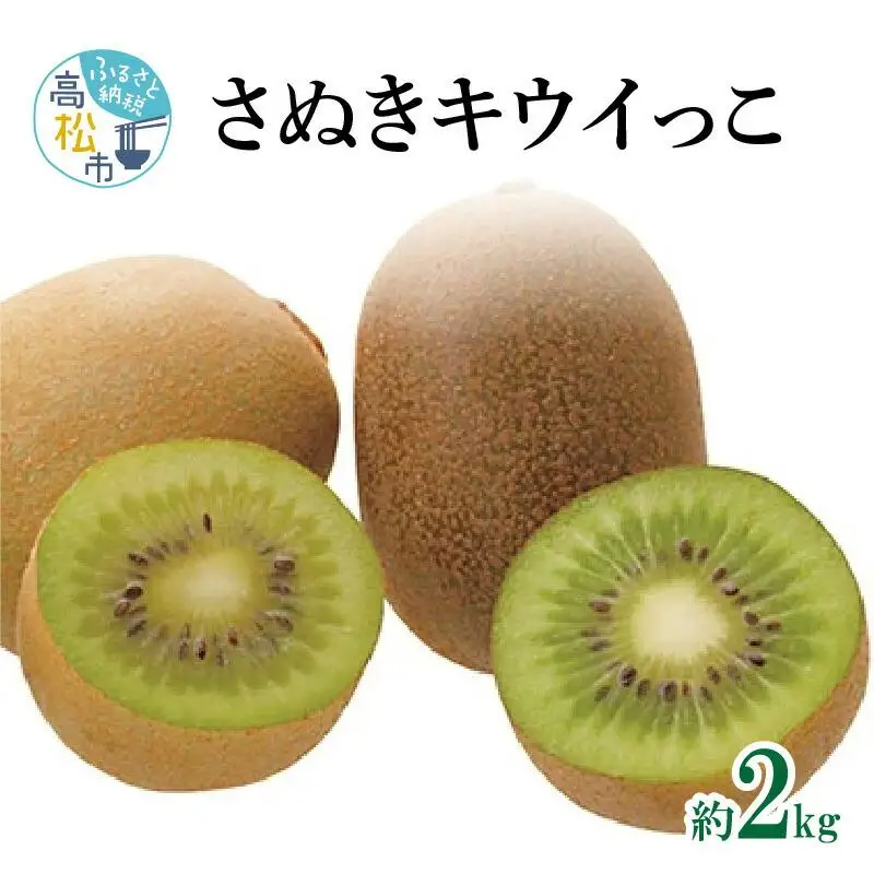 さぬきキウイっこ　約2kg【2026年10月下旬～2026年12月下旬配送】