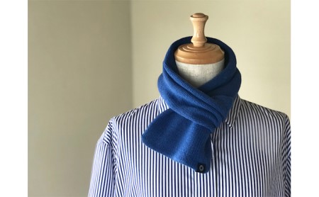 Pureカシミヤリバーシブルショートマフラー RF213-NT