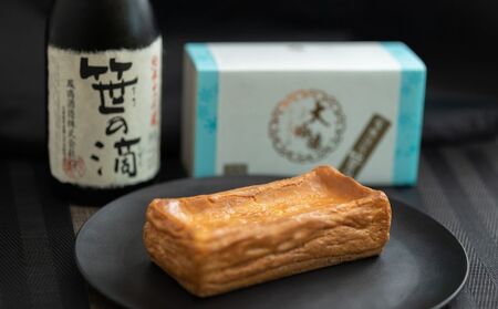 〈鳳鳴酒造コラボ〉純米大吟醸「笹の滴」使用 高級チーズケーキ チーズケーキ AR19