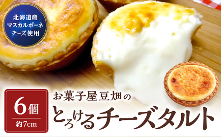 チーズタルト【丹波篠山】とろけるチーズタルト （6個入り） チーズケーキ 北海道産マスカルポーネ使用 AY30