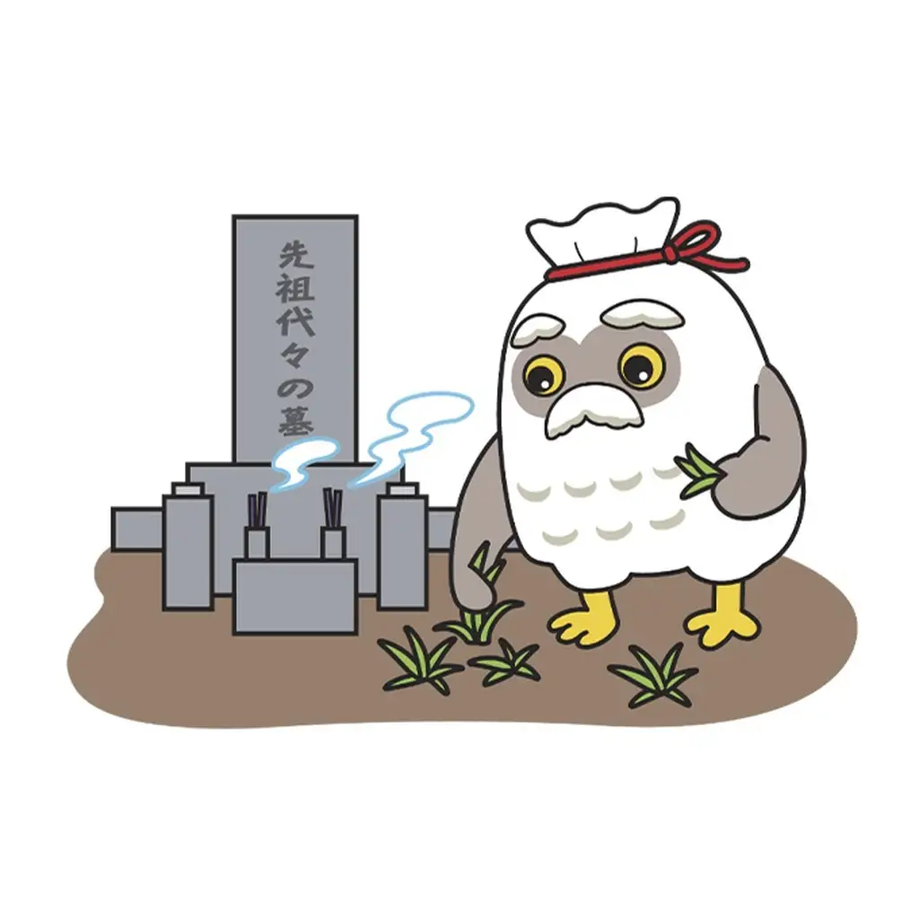 墓地清掃 チケット 代行 花立て 写真 墓地清掃