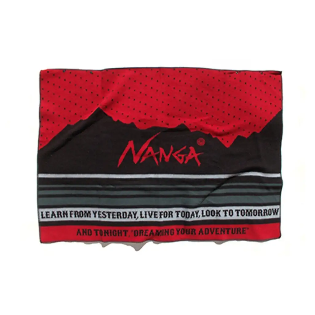 ブランケット NANGA コットン 稜線ロゴ ブランケット