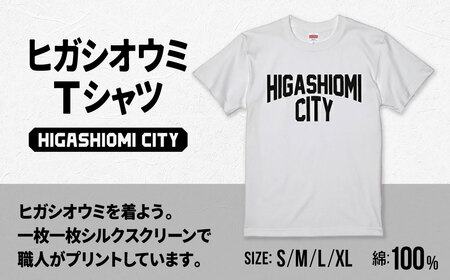 HIGASHIOMI CITY Tシャツ　A28　ODDS AND ENDS 東近江