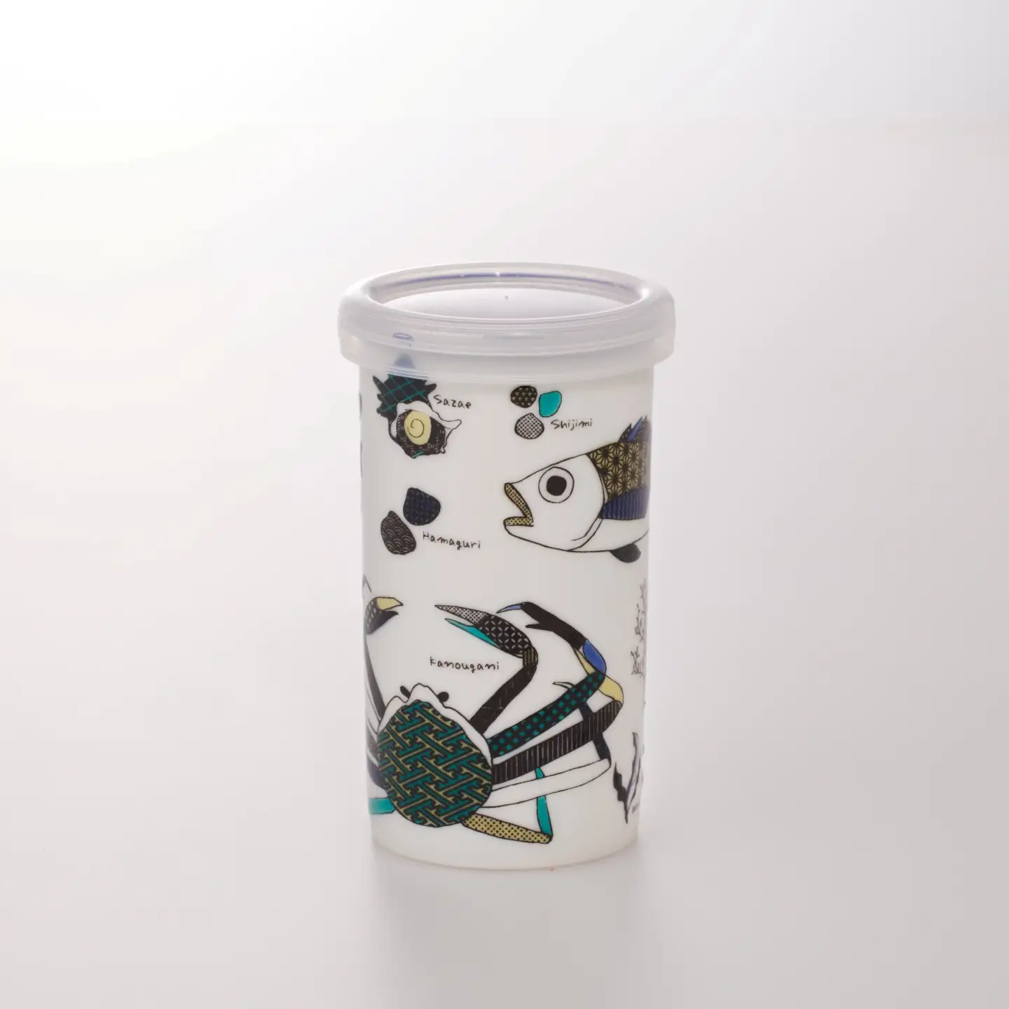 夢醸 純米酒　KUTANI SAKE CUP 海の幸