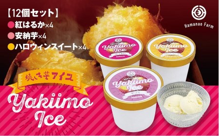 B2-5405／焼き芋アイス 3種類セット(12カップ)