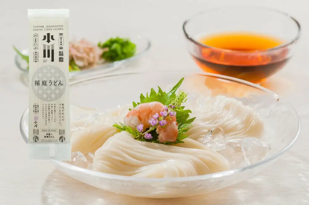 小川の稲庭うどん 200g×20袋(2ケース) 稲庭うどん [D0501]