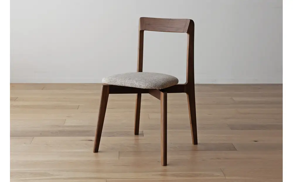 【開梱設置】高野木工 RIALTO CHAIR リアルト チェア ウォルナット 布座 【10年保証】