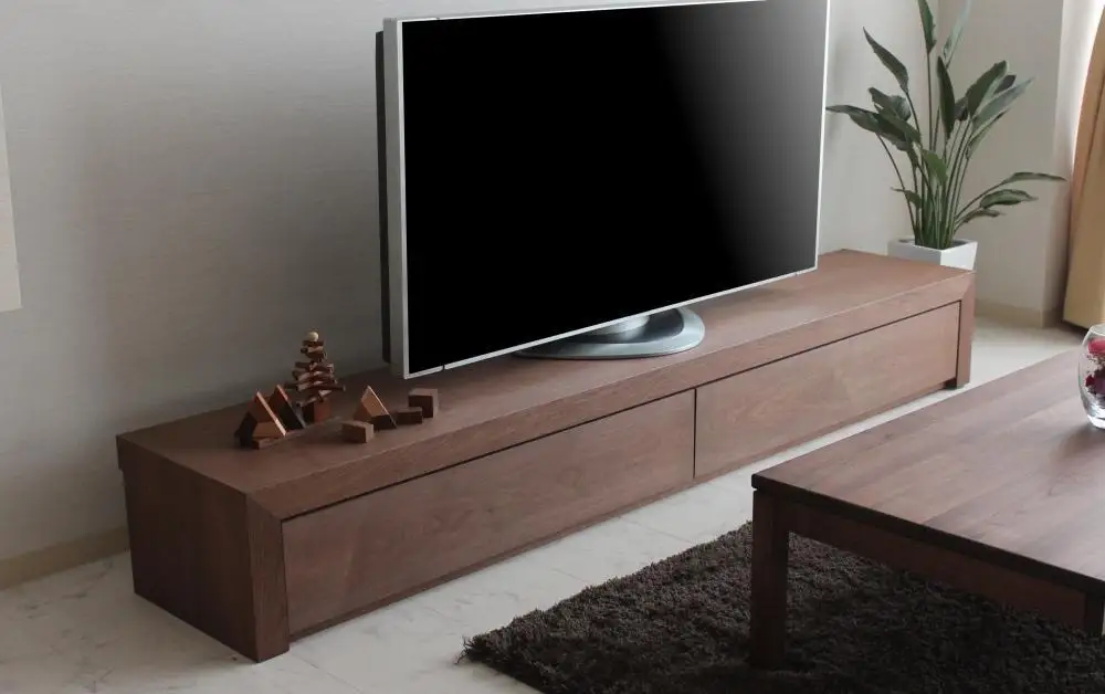 滋賀引取【ICHI テレビボード240cm】ウォールナット材 テレビ台 ICHI TV Borad 2400mm】ウォールナット オイルフィニッシュ リモコン