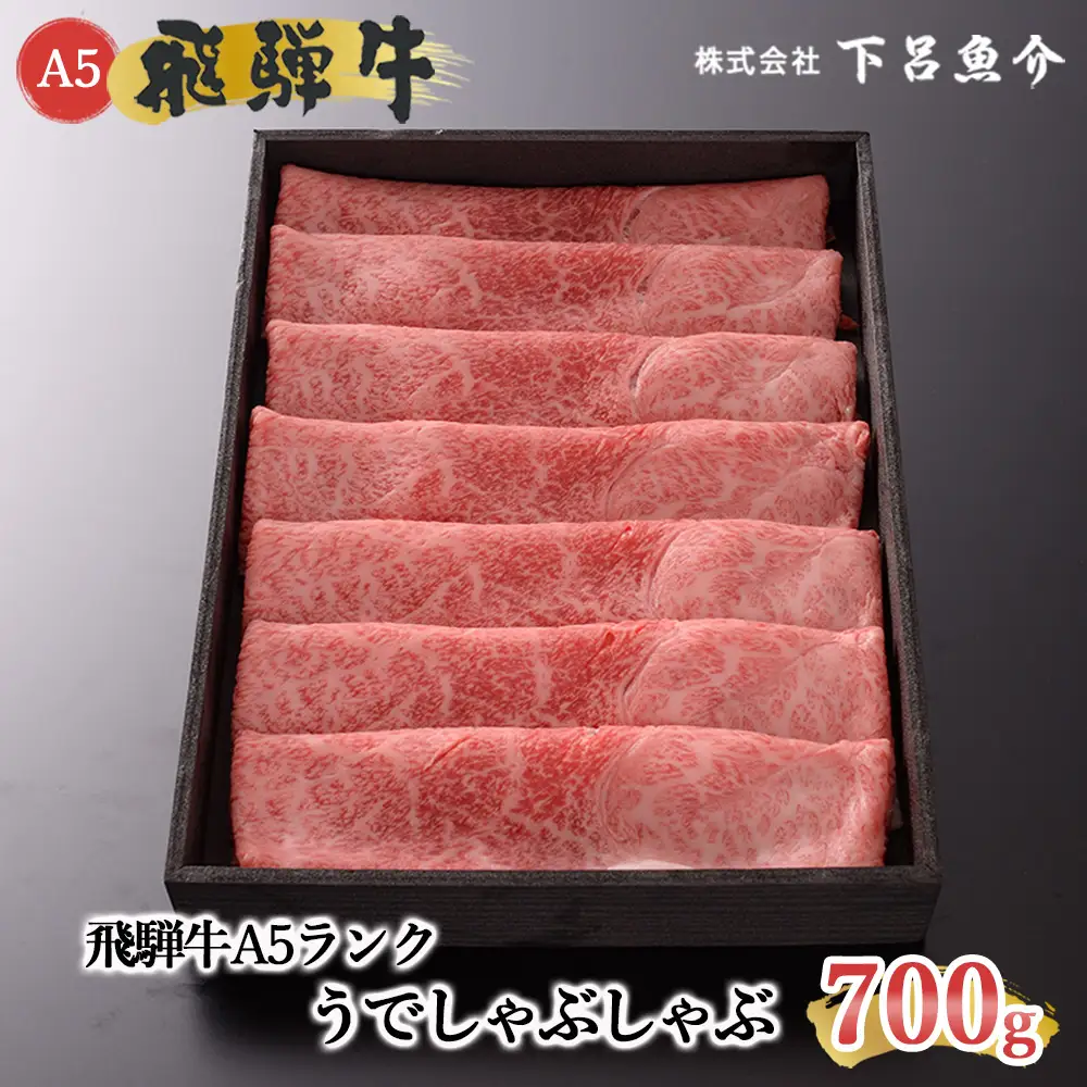 【最高級】飛騨牛 うでしゃぶしゃぶ 700g 【39-1】