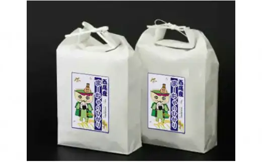 【令和7年産】西尾のお米10kg(こしひかり5kg×2)・K195-26