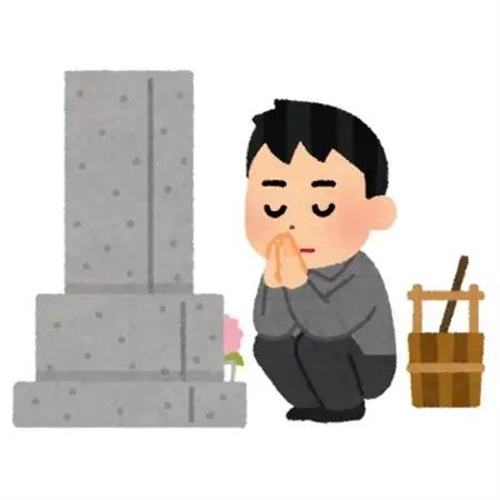 【鮫川村】お墓参り代行サービス(生花・線香のお供え)【1247973】