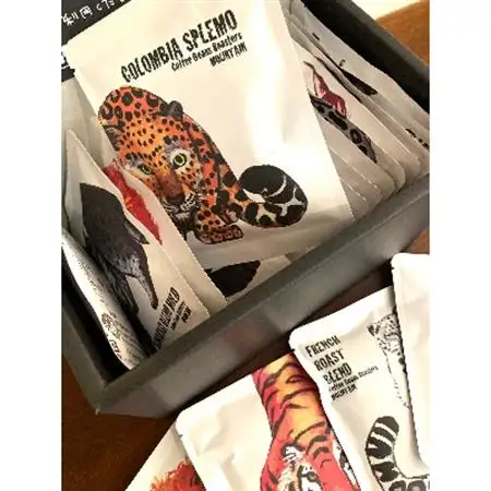 珈琲豆焙煎所マウンテンのドリップパック20個セットーWild Cat Series GiftBoxー_飲料・ドリンク ドリップ コーヒー・コーヒー豆 珈琲_【1234546】