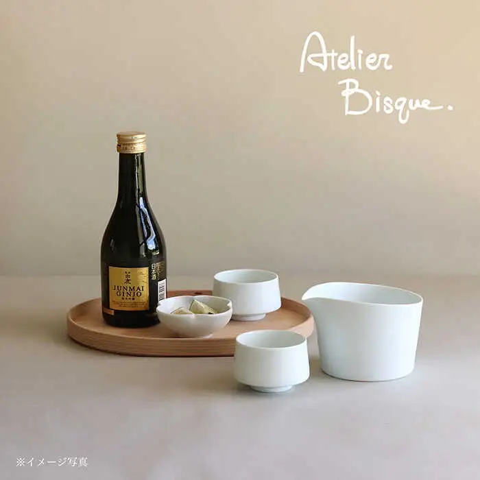 【波佐見焼】白磁の酒器セット 片口 ちょこ 食器 皿 【アトリエビスク】 [RD20]  波佐見焼