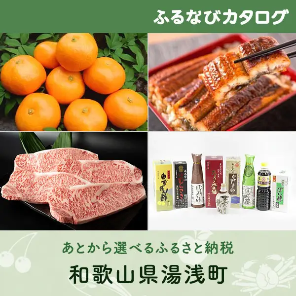 【有効期限なし！後からゆっくり特産品を選べる】和歌山県湯浅町カタログポイント