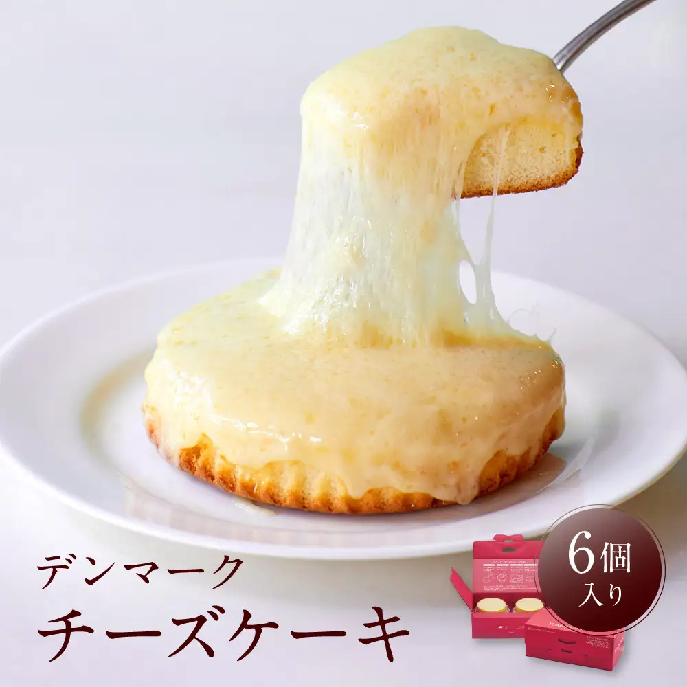 ケーキドーム　鳴海製陶　レア物　4客 観音屋】デンマークチーズケーキ 6個入り ケーキ スイーツ | 兵庫県