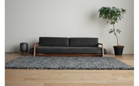 ソファ チェア 【開梱・設置】 ソファ Slow（エスロウ） 180ｃｍ ブラウン/ガウチョダークブラウン　AL278
