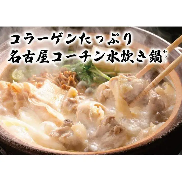 名古屋コーチン水炊き鍋セット