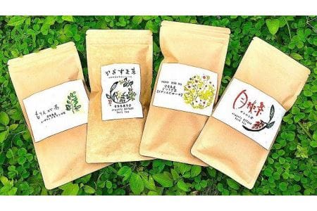 【さんごのしまのおくりもの】かぎすまハーブティー4種