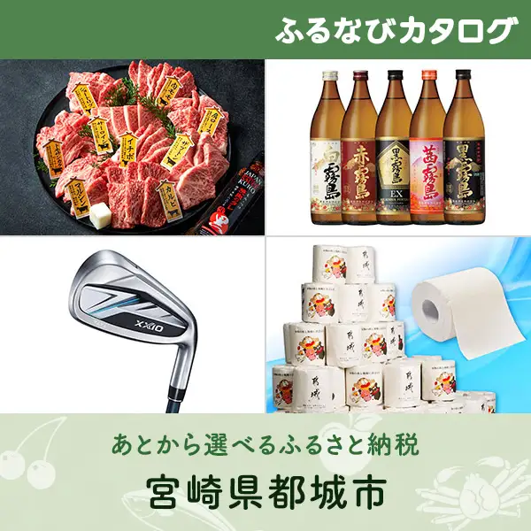 【有効期限なし！後からゆっくり特産品を選べる】宮崎県都城市カタログポイント