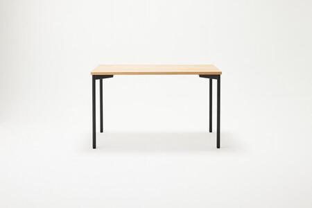パソコンデスク シンプル デスク WAAKdesk TypeA 120 天板オーク｜脚ブラック