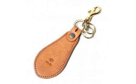 本池秀夫監修 MOTO マットバケッタ 靴べら キーホルダー（BROWN）