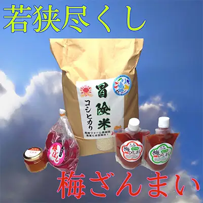 コシヒカリ 若狭尽くし 梅ざんまい その13 コシヒカリ