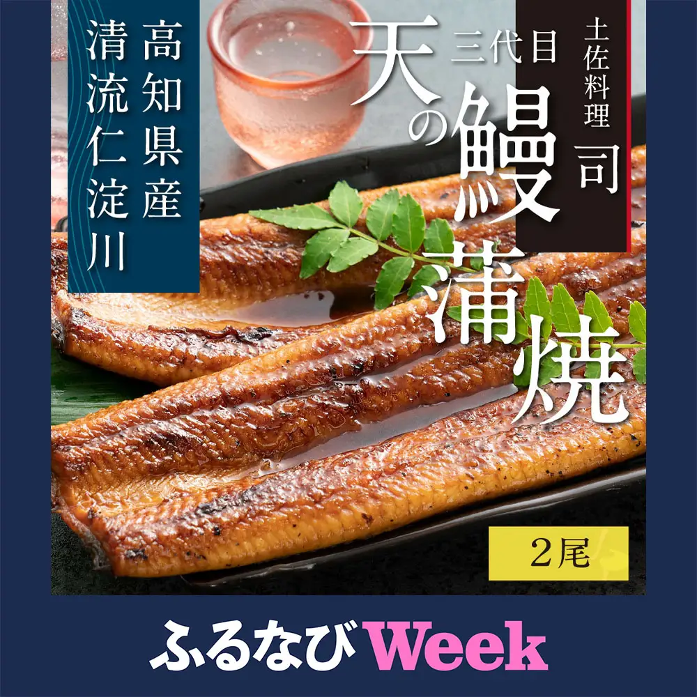 【ふるなびWEEK対象】天の鰻2尾セット FN-Limited-WE